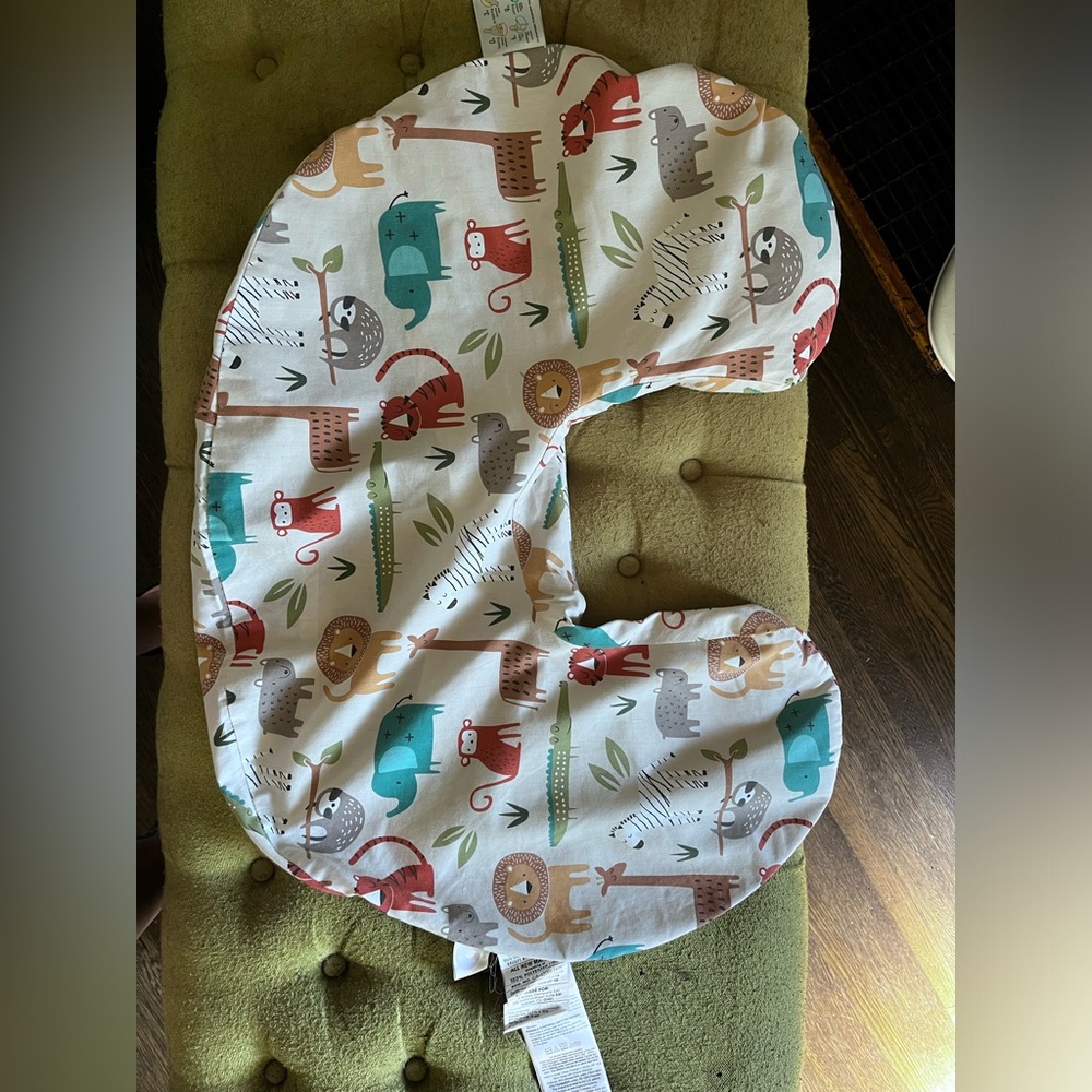 Boppy Pillow Cover - Safari Animals